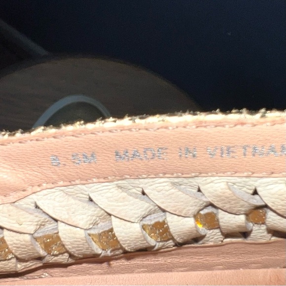 Tory Burch Gold Metallic Hurache II Sneakers - Picture 8 of 9